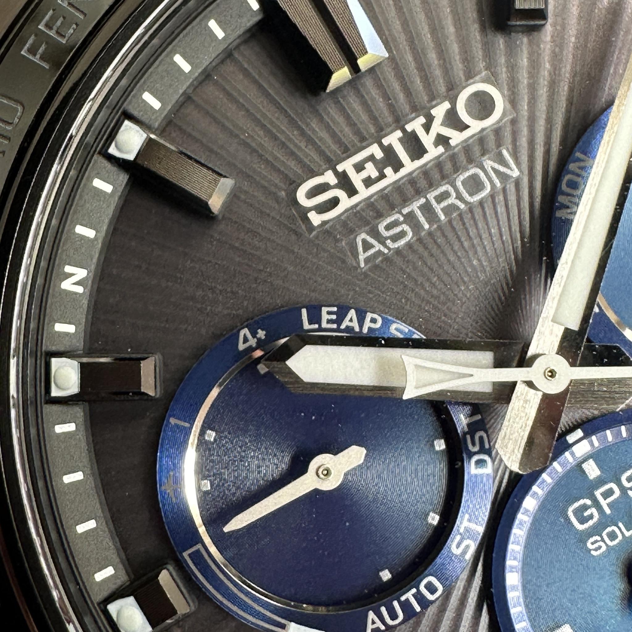 WTS Seiko Astron SSH119 Solar Titanium WatchCharts Marketplace