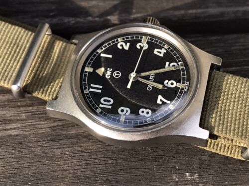 1980 Issued CWC Fatboy G10 Military Watch. W10. WatchCharts