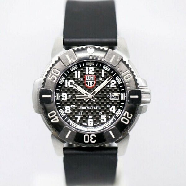 Luminox 6100/6200 Stainless Steel 45mm Case Rubber Swiss Quartz
