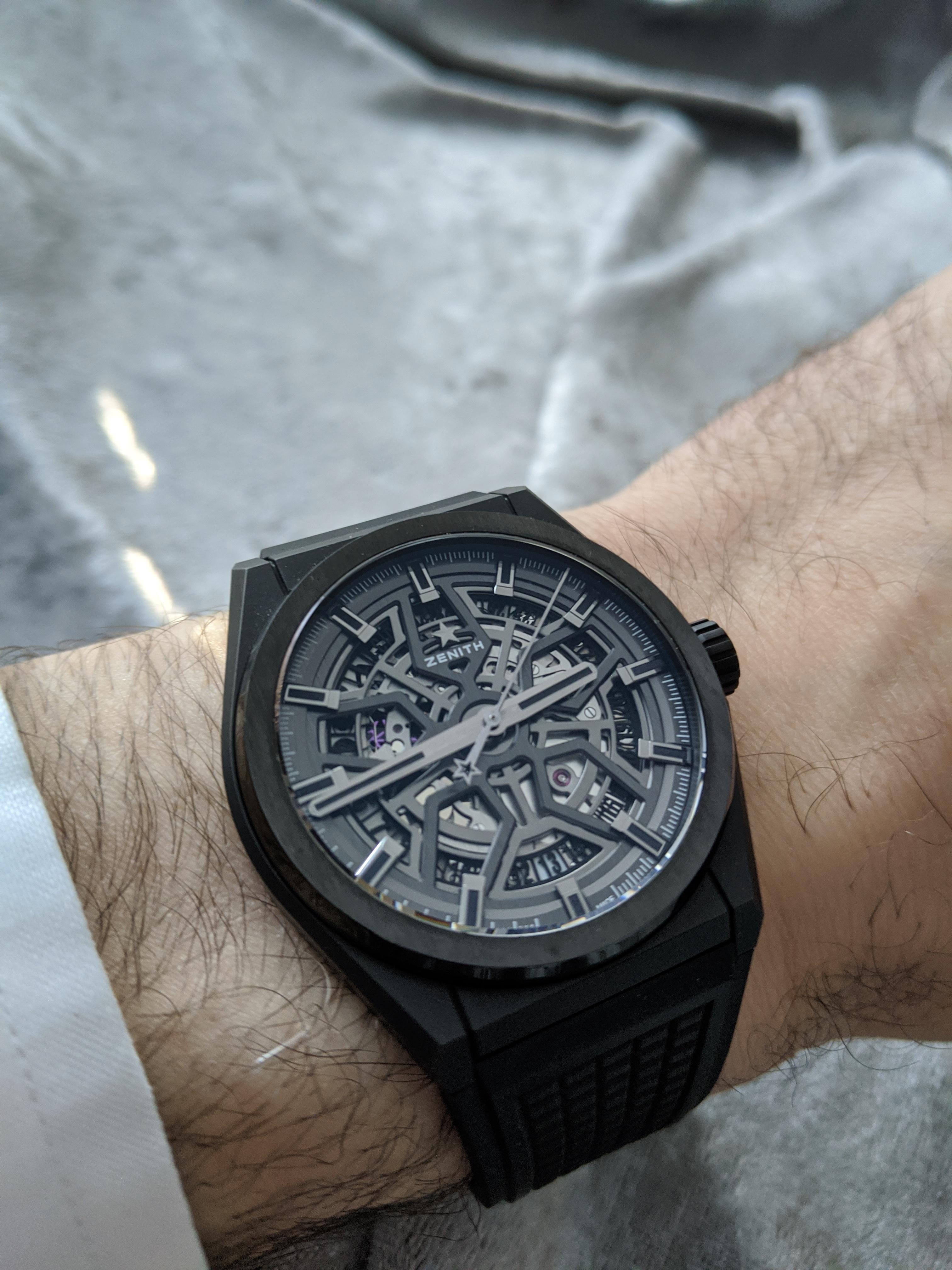 WTS] Zenith Defy Classic Skeleton Black Ceramic 41mm 49.9000.670