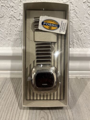 Vintage LED FOSSIL Watch NOS 2002 JR7749 New | WatchCharts Marketplace