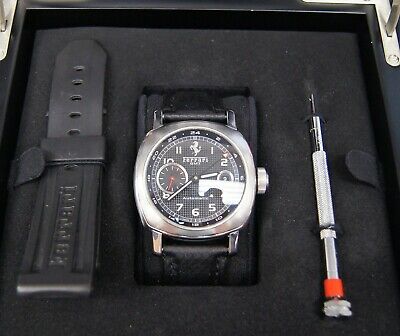 Panerai Ferrari GMT GranTurismo 45mm S S Automatic Watch w Box