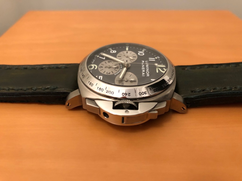 FS Panerai PAM 121 Luminor Chrono 40mm Ti SS Zenith El