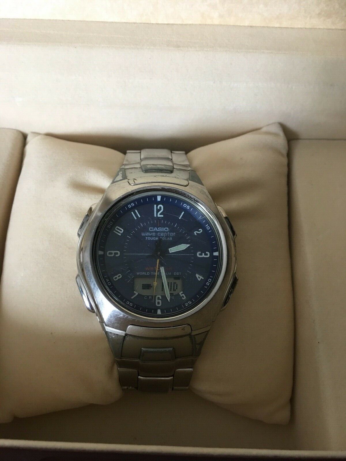 人気 casio 3311 wva-430j ベルト