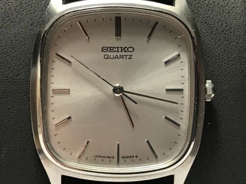 VINTAGE RARE SEIKO 7810 - 5009 QUARTZ NICE ELEGANT MEN'S WATCH