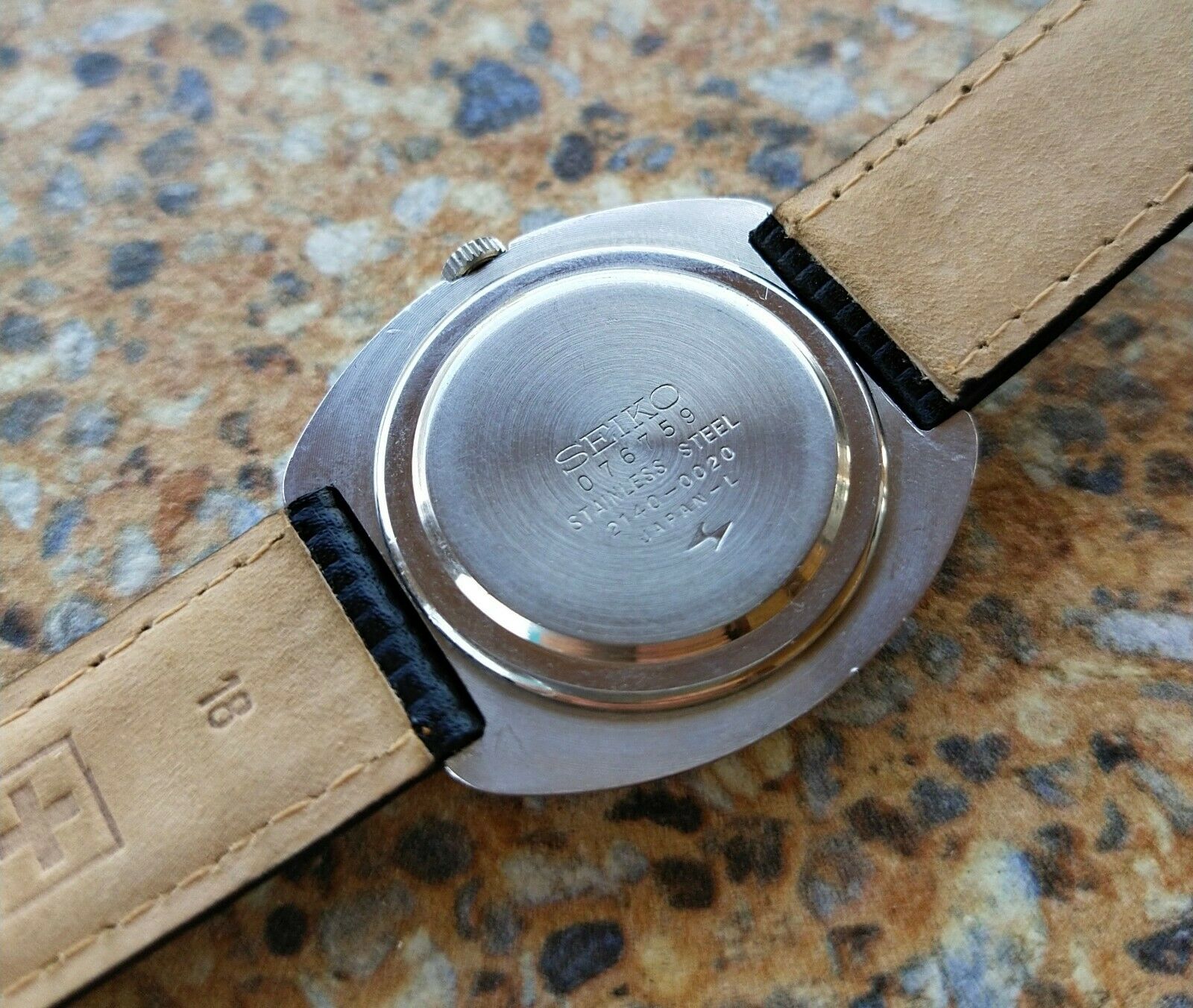 Rare Mens Seiko 21 Jewel Manual Winding Dress Watch 2140 0020 July