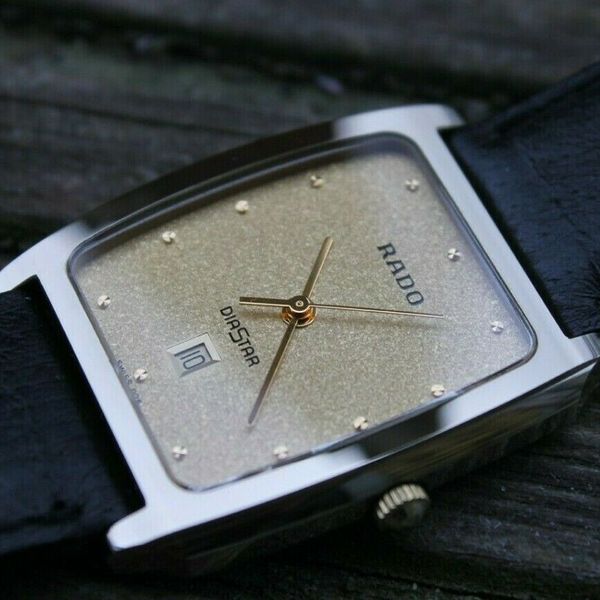 Rado Diastar Scratchproof 28mm 152.0420.3 ETA 256.111 New Battery 