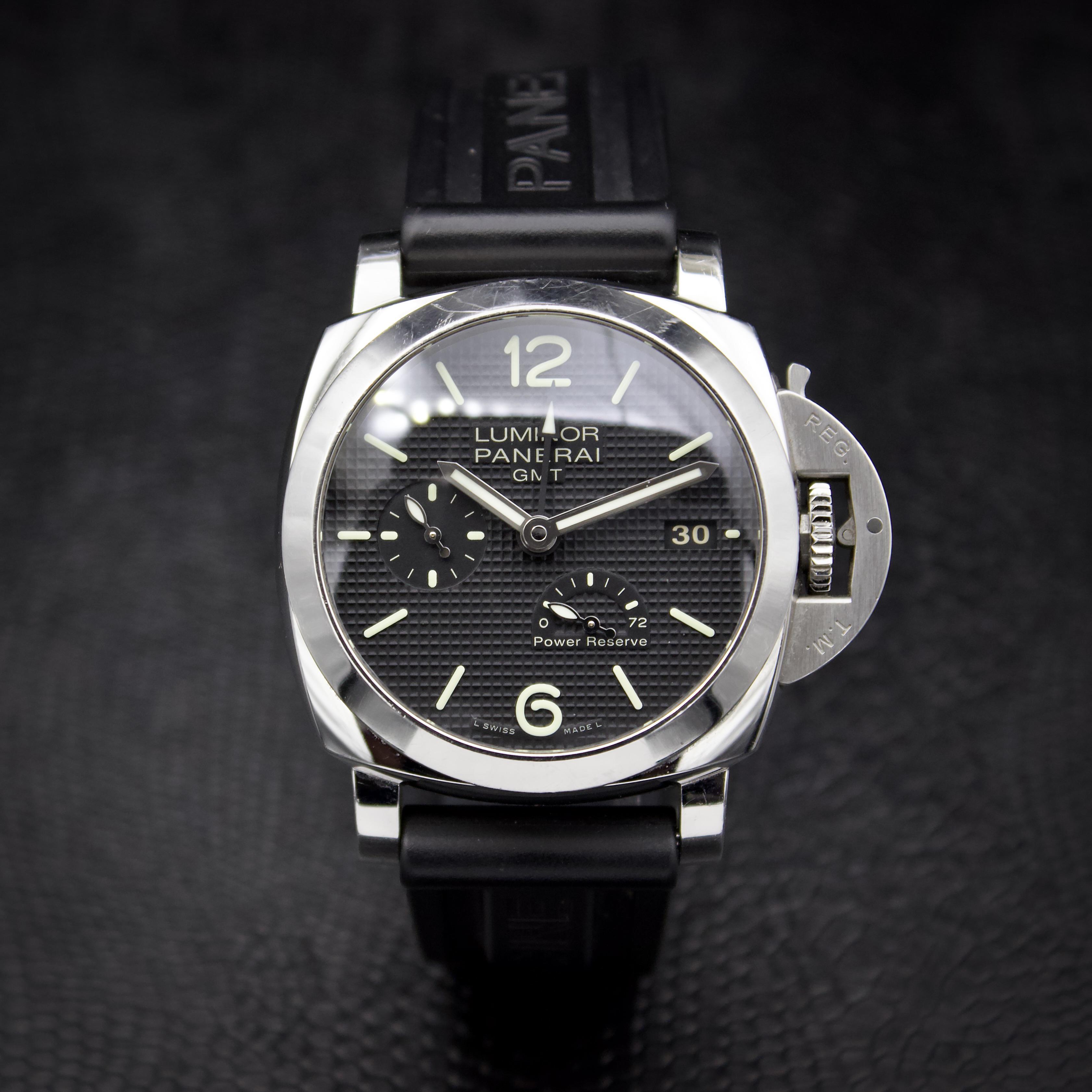 WTS Panerai Luminor 1950 3 Days GMT Power Reserve GMT PAM00537