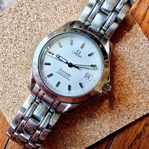 し*も様 週末まで限定価格❗️OMEGA SEAMASTER 120m 2511 Omega Seamaster 120M 2511.31.00 Quartz Silver Dial for $903 for