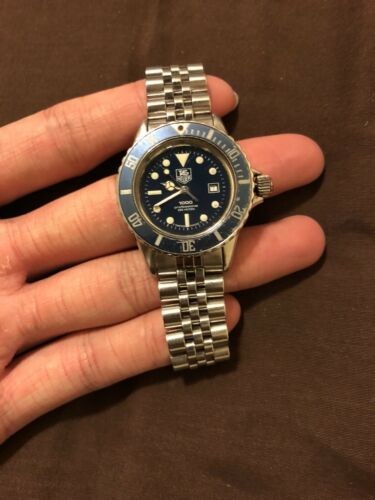 Tag heuer ladies divers cheap watch