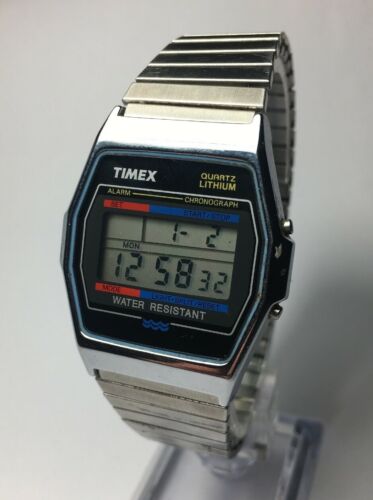 timex quartz lithium digital watch
