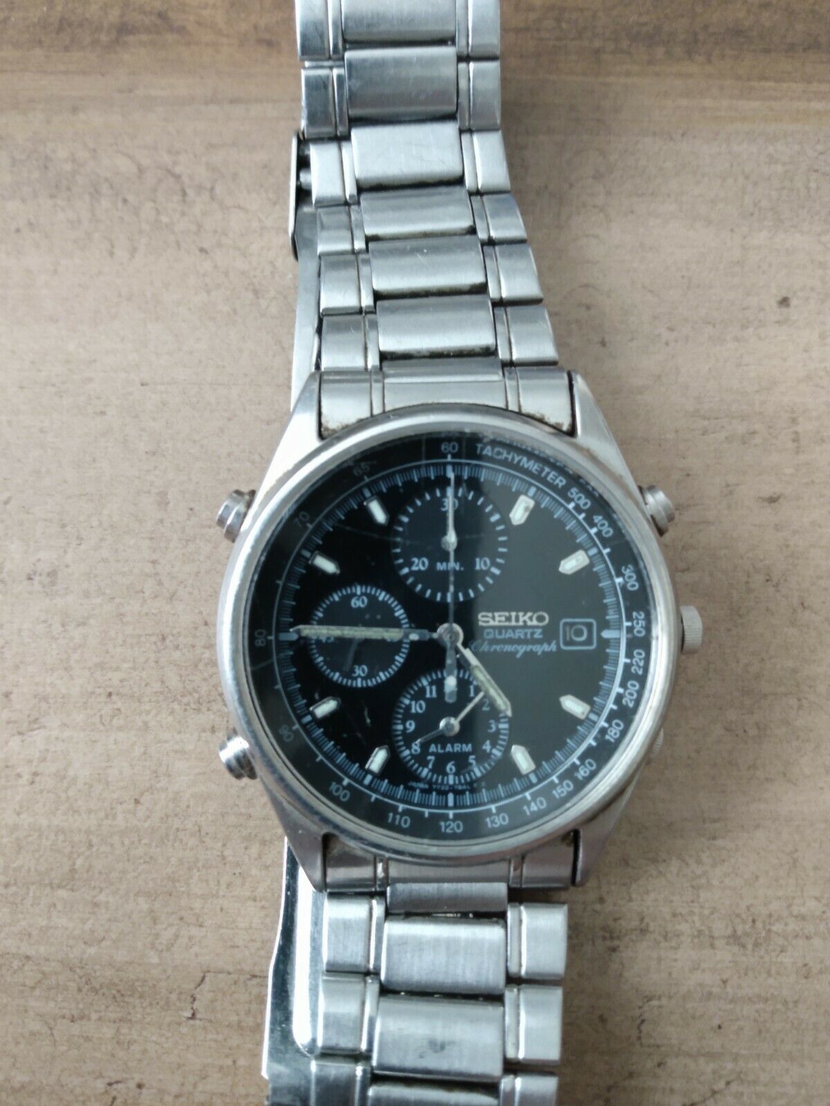 Seiko 7T32-7B30 Chronograph alarm all functions work. Nice Seiko 7T32-7B30 Chronograph alarm all functions work. Nice