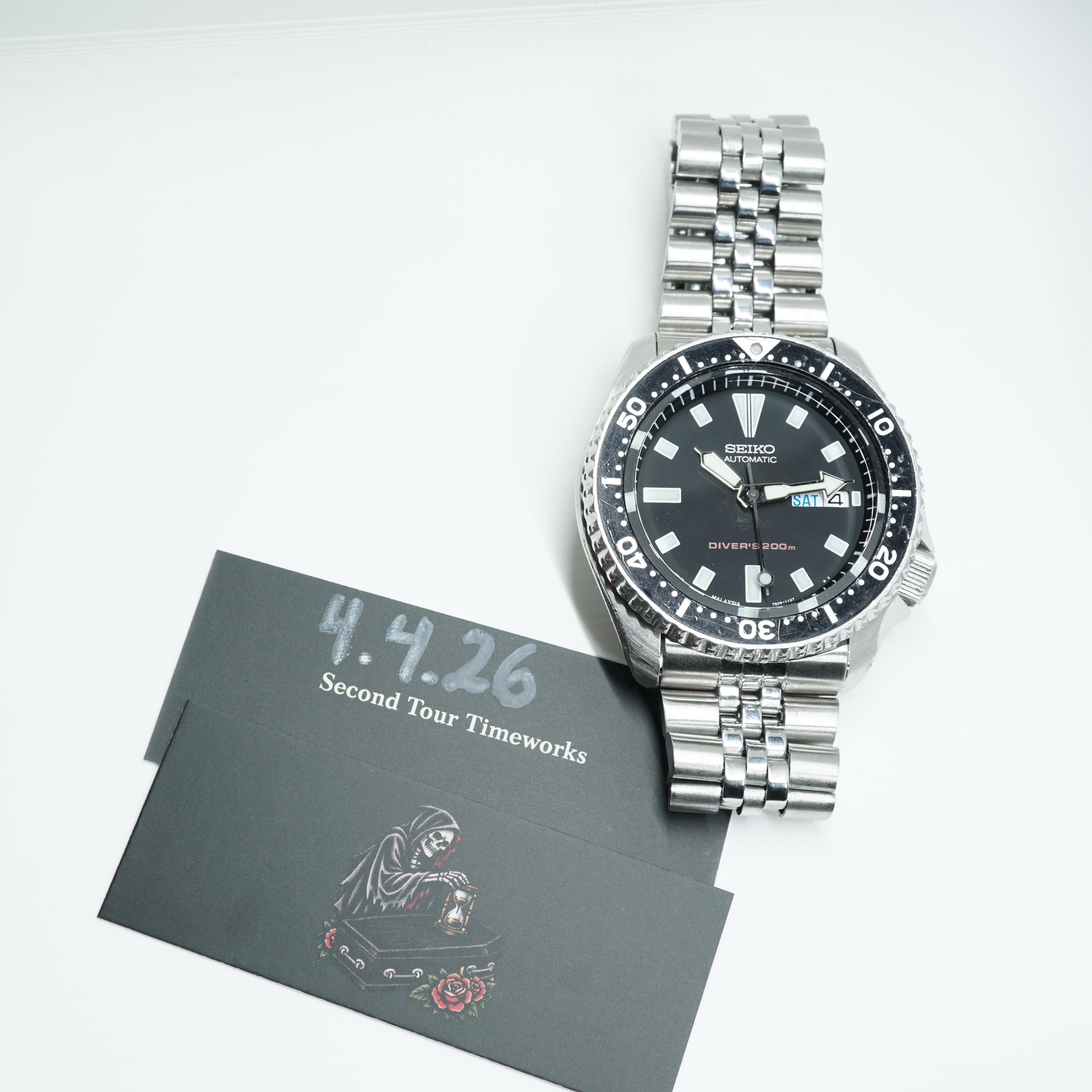 WTS] Seiko 7S26-0028 SKX173, Sapphire Crystal, Fully Serviced