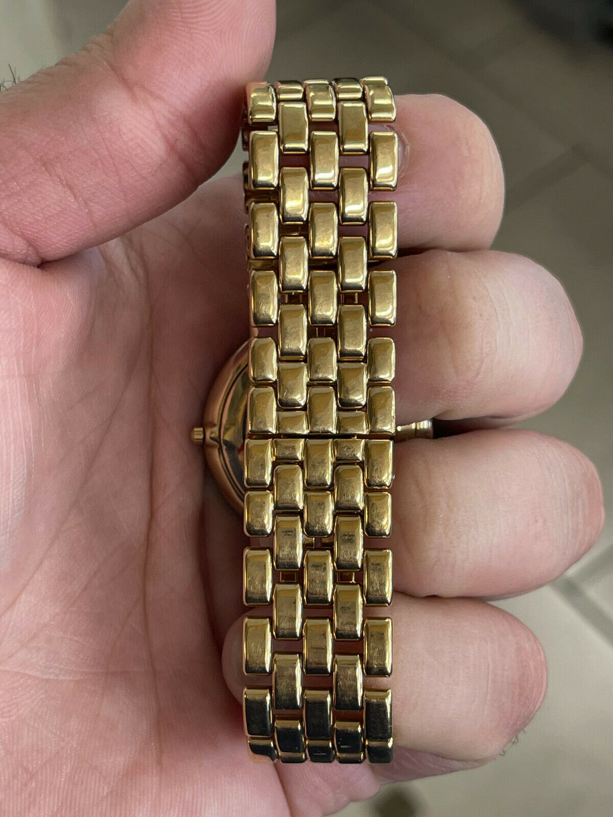 RAYMOND WEIL OTHELLO 148 18K GOLD ELECTROPLATED WRISTWATCH