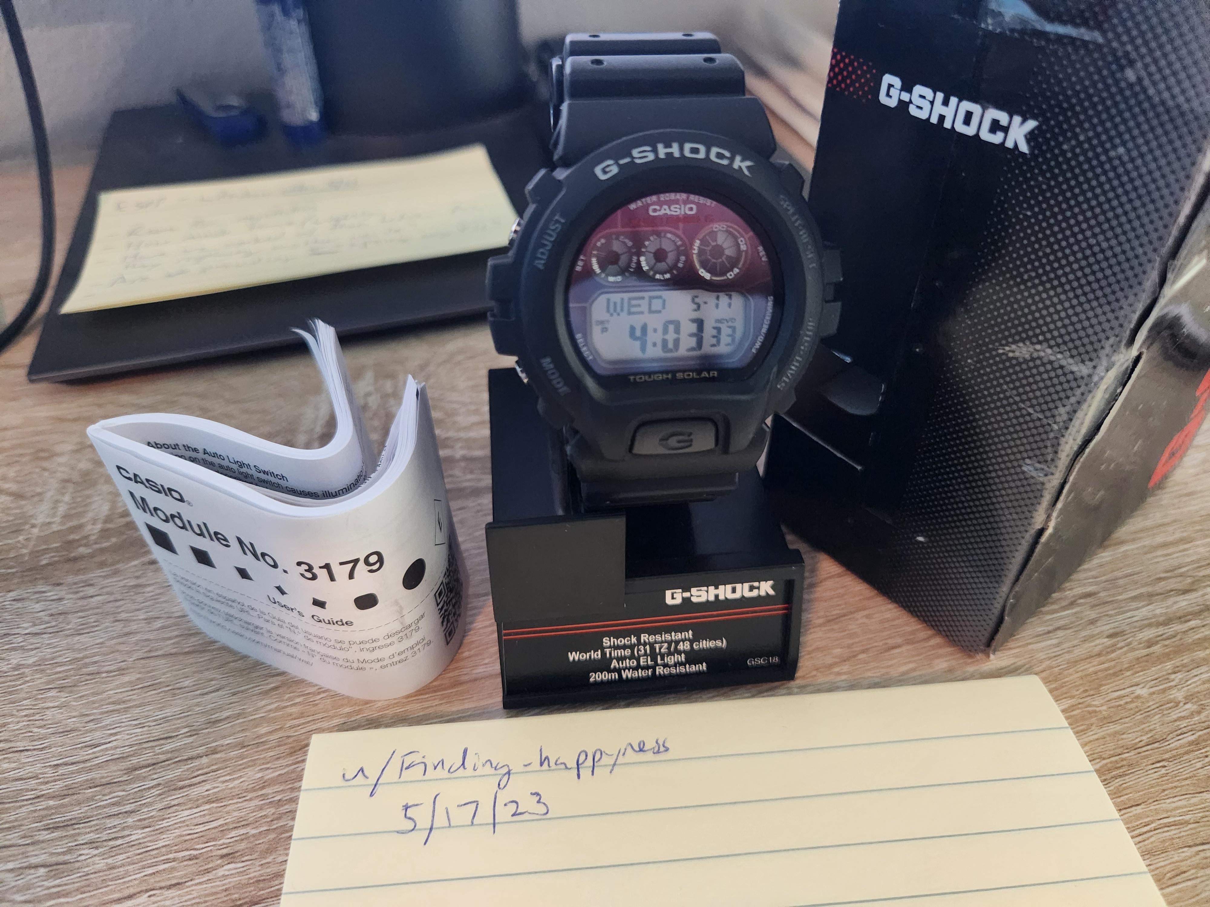 WTS] Casio G-Shock GW6900 GW-6900 with Multiband 6 and Tough Solar