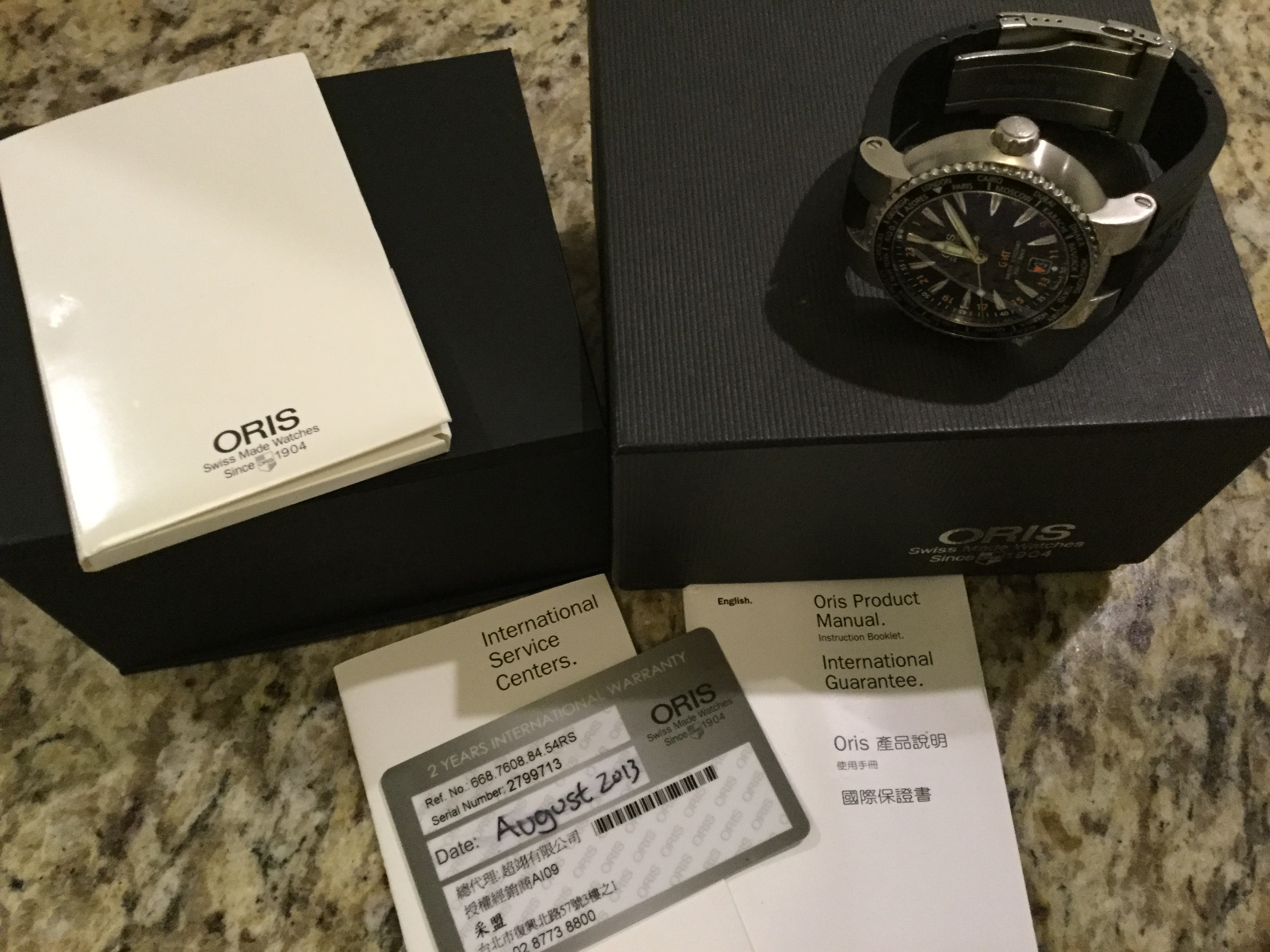 FS Rare Oris Diver GMT 668.7608.84.54RS WatchCharts