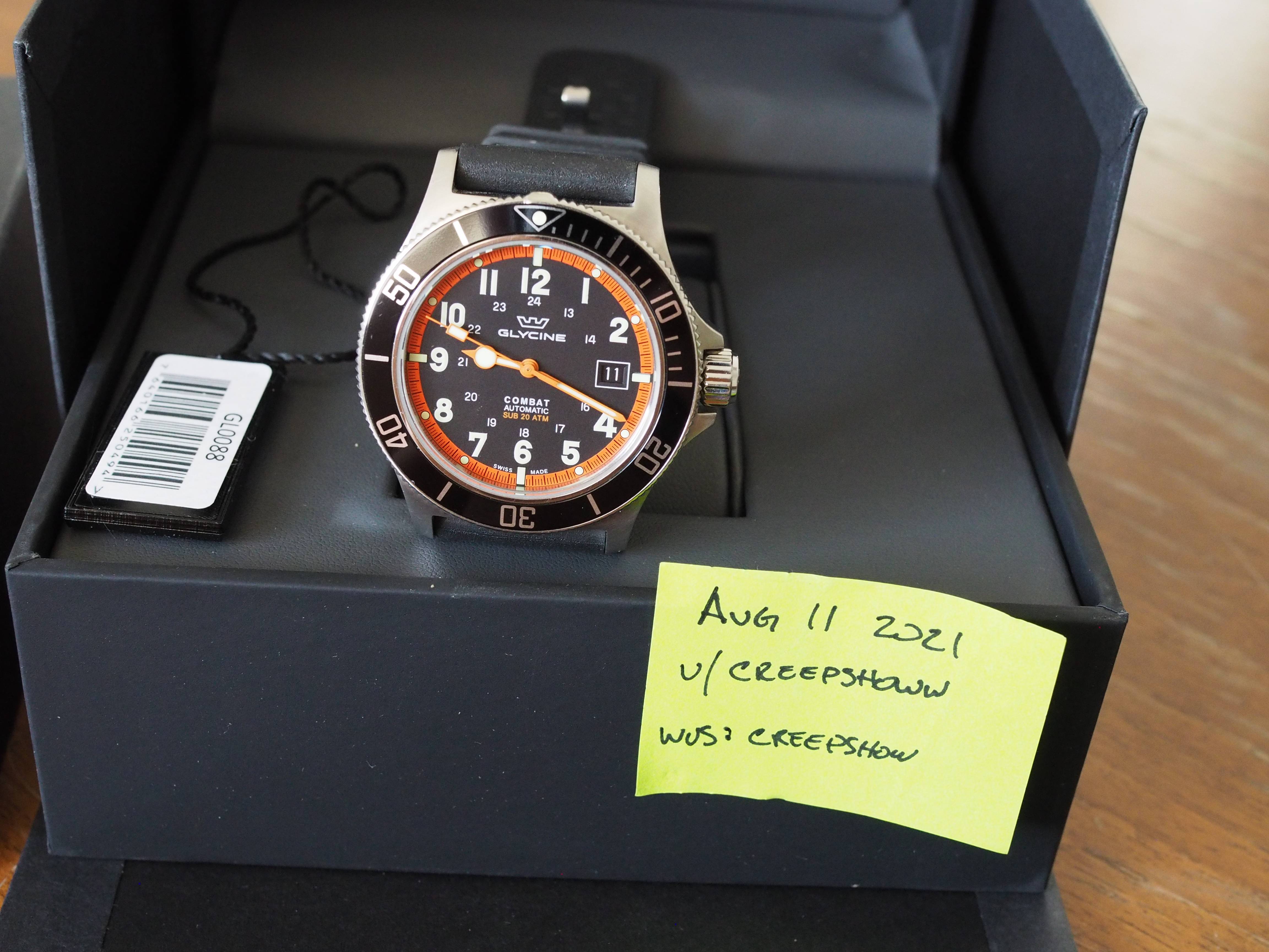 WTS Glycine Combat Sub GL0088 EU Europe WatchCharts