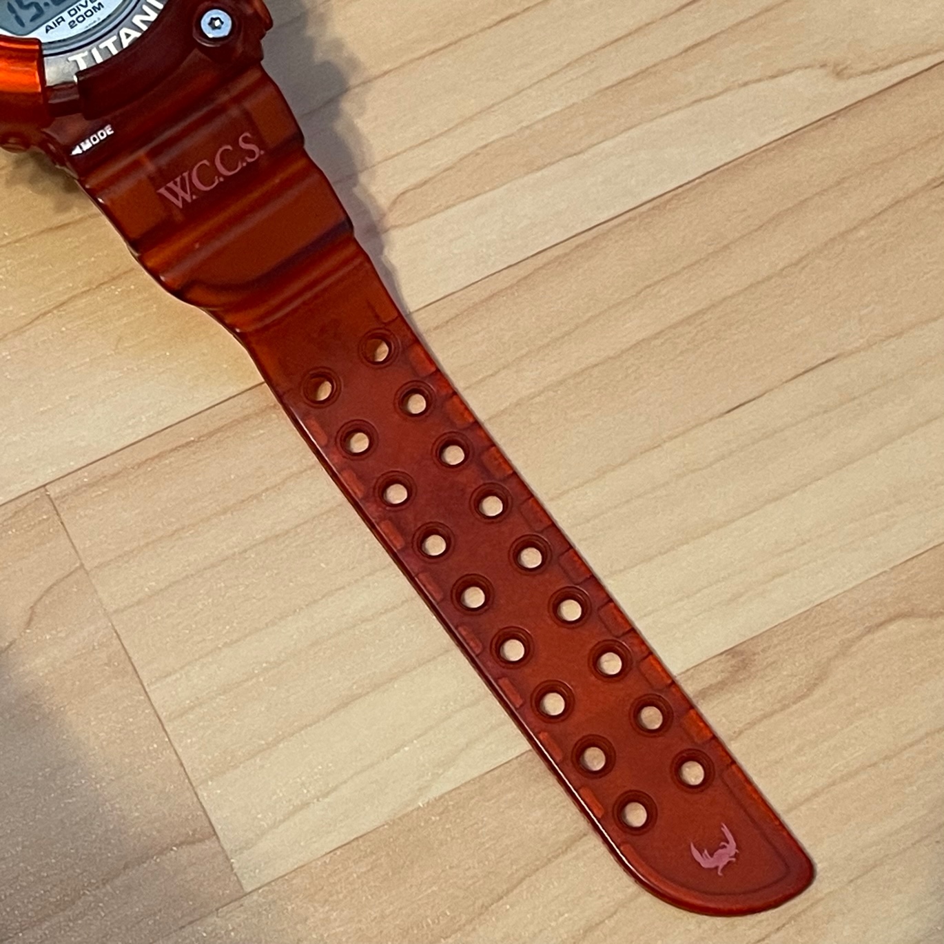 WTS] Casio G-Shock DW-8201WC-7T WCCS Frogman Red Jelly