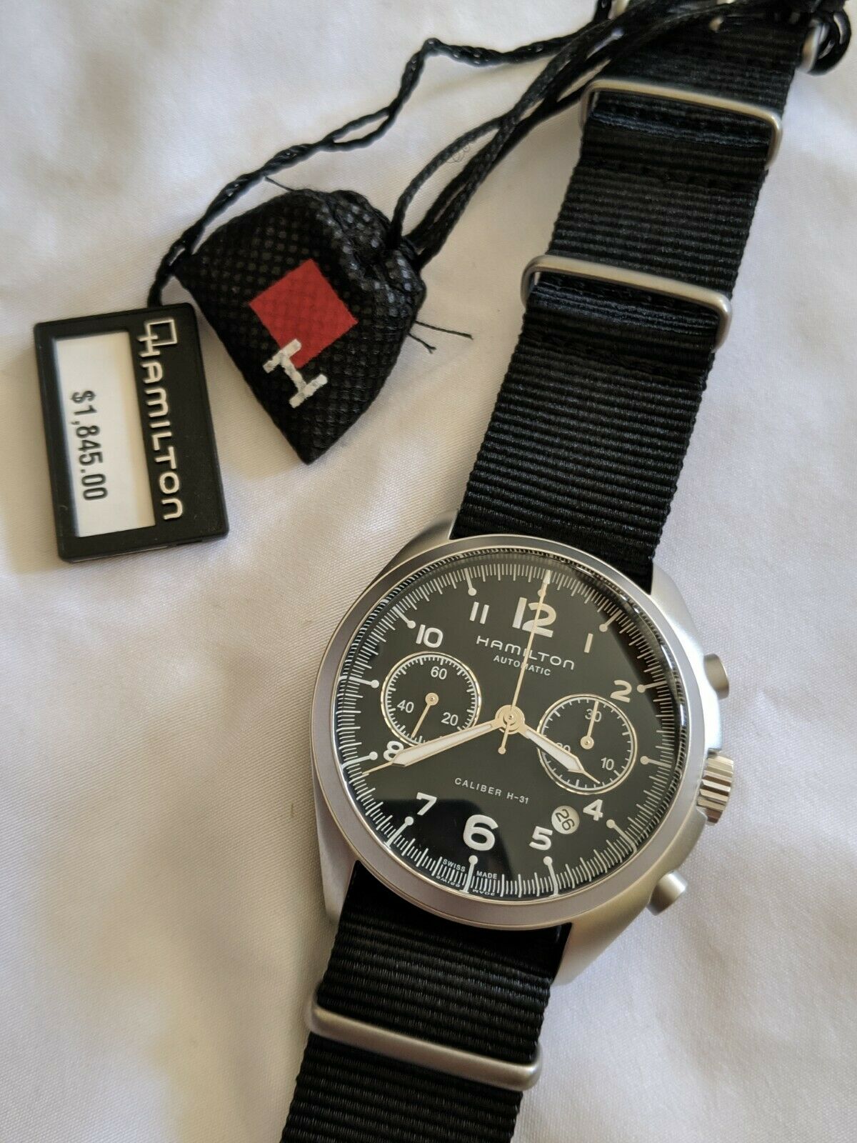 Hamilton Khaki Pilot Pioneer Chronograph Automatic Watch