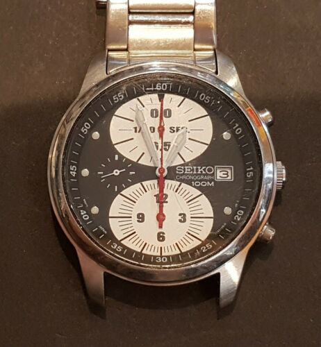 Vintage Seiko Chronograph Wristwatch- 7T92-OBMO (0BM0