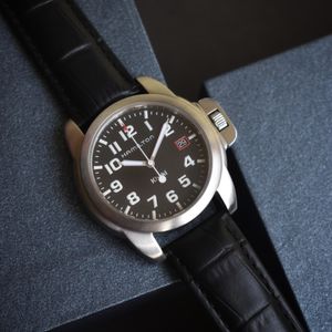 Near MINT] Hamilton Khaki Action 6301 Black Dial Men's Quartz