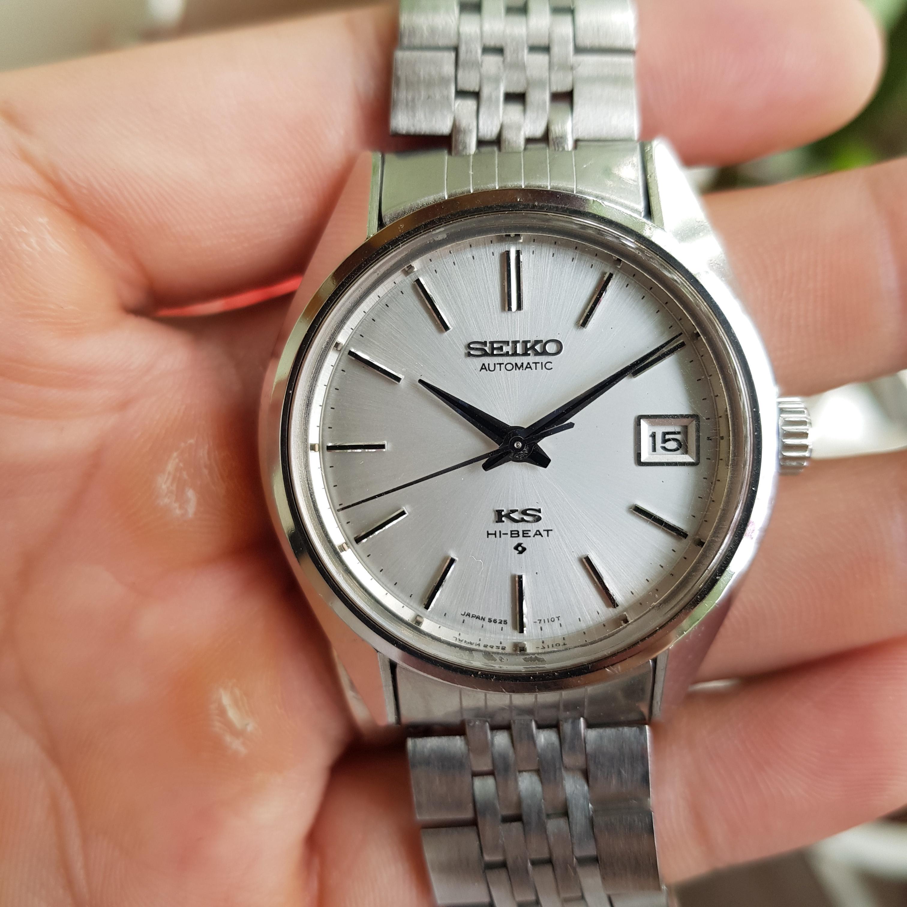 WTS] King Seiko 5625-7110 with KS Bracelet | WatchCharts Marketplace