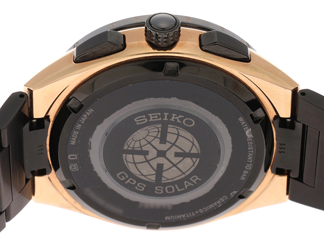 SEIKO Seiko Astron SBXB126 Day Date Men's Titanium Black Solar GPS [460]  2147200418926 [Used] [Daikokuya] | WatchCharts