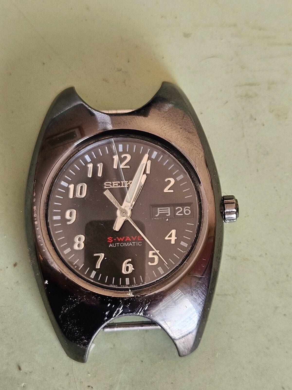 Vintage SEIKO “S-WAVE” 7S26-0220 LIMITED EDITION NON-RUNNING