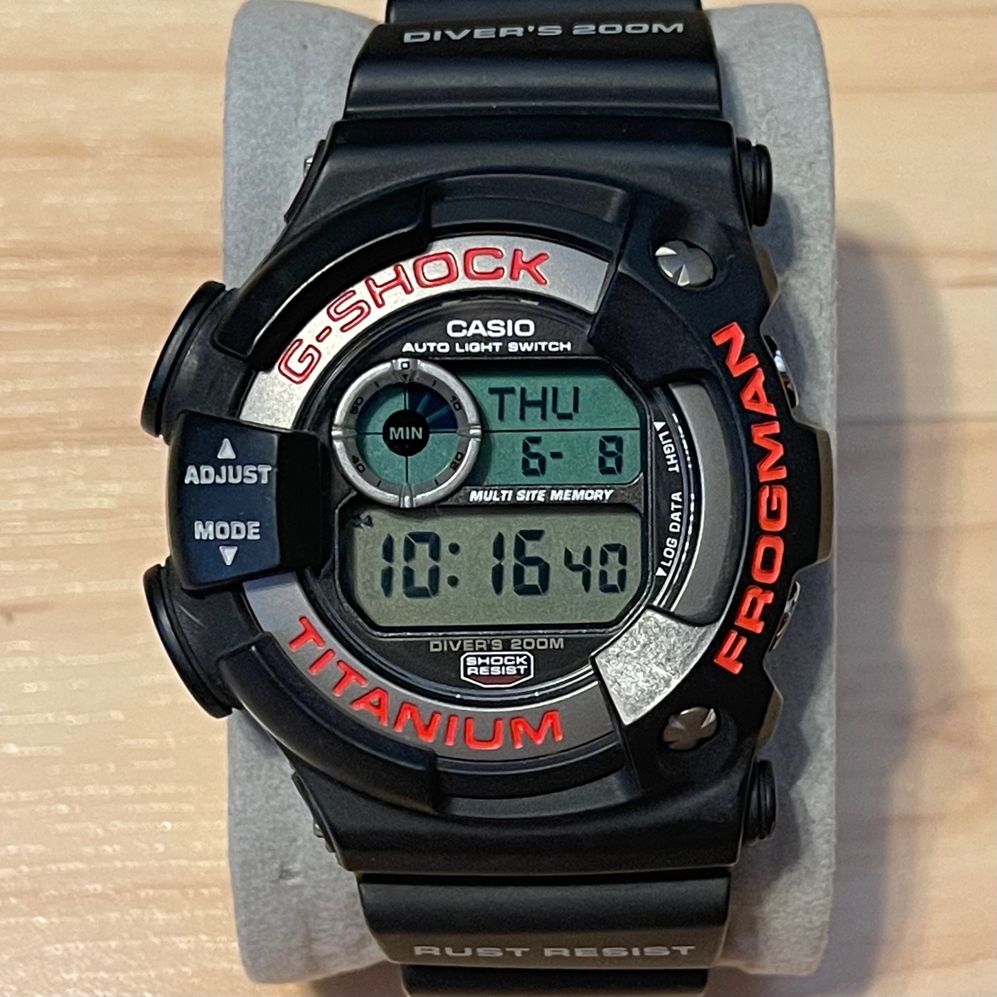 WTS] Casio G-Shock DW-9900-1A Titanium Frogman Black 9900 Series