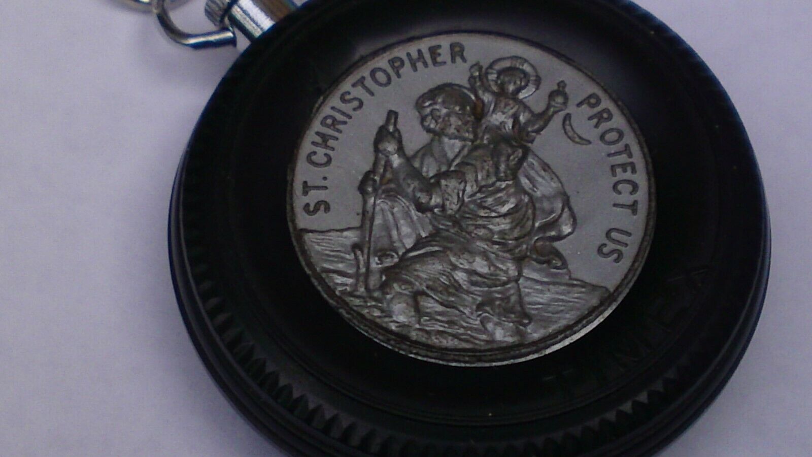 St christopher pocket discount watch