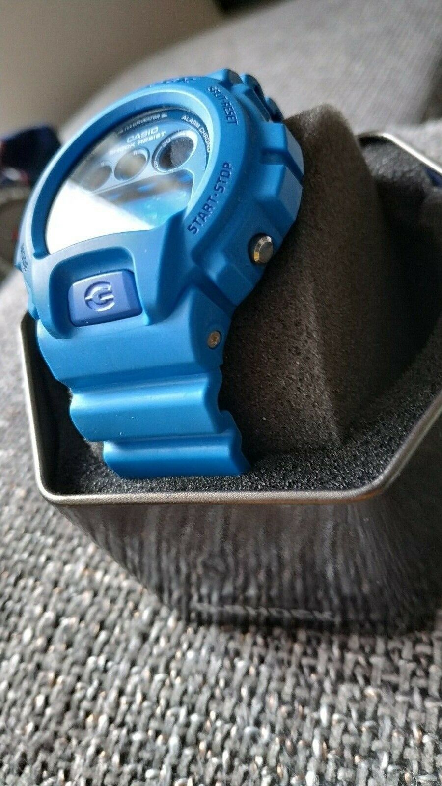マリモ RARE LIMITED EDITION G-SHOCK DW-6900-MM2 BLUE SMURF CRAZY
