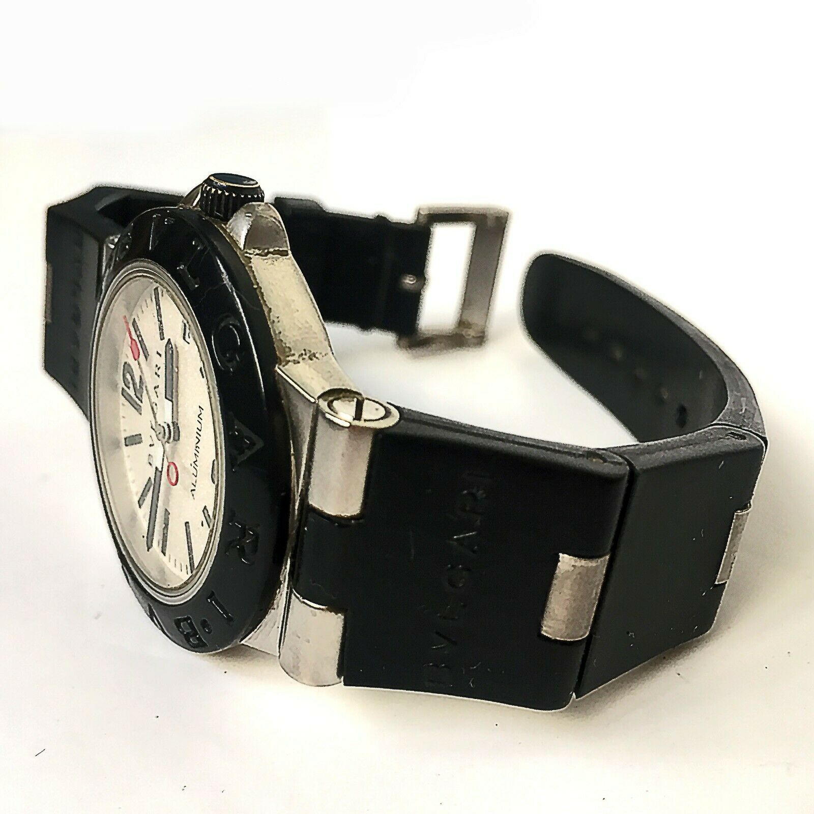 Bvlgari Diagono Aluminum AL38A L3276 | WatchCharts Marketplace