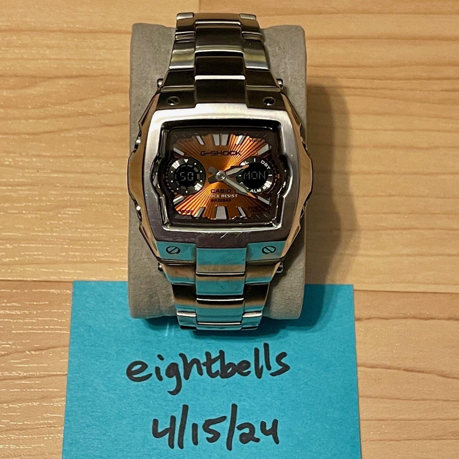 WTS] Casio G-Shock G-011D-4A “The Cube” Copper Dial Steel Analog