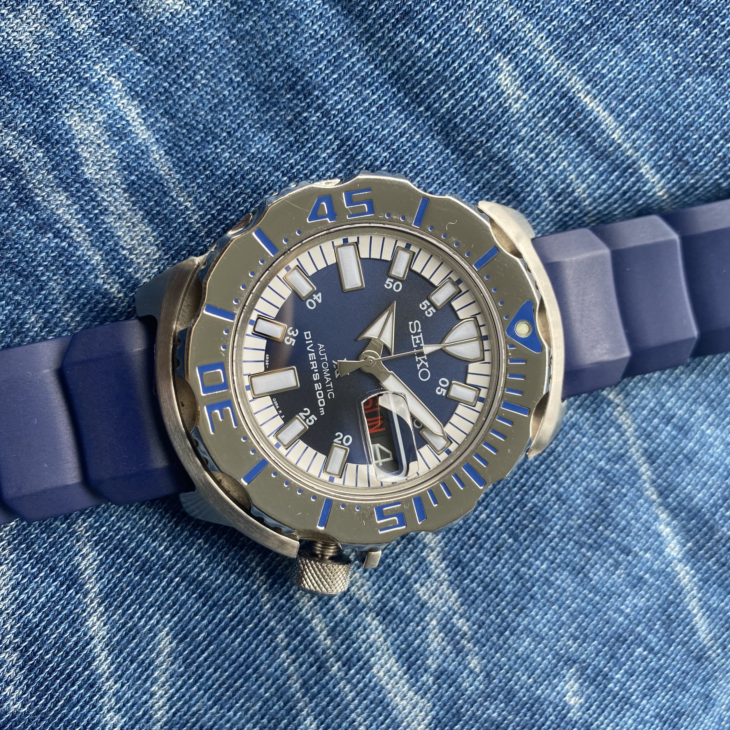 Seiko royal online blue