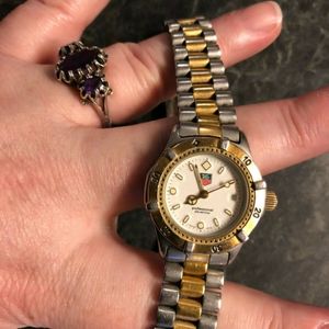 TAG Heuer Professional 200m 腕時計 本体 Tag Heuer Professional WE-1422-R Womens Two Toned Watch 200 Meter