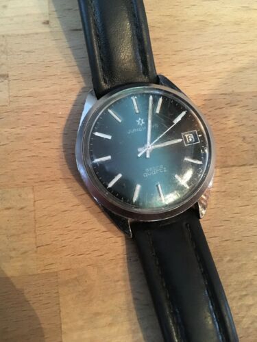 mens vintage junghans Astro quartz watch Good Condition Scratches