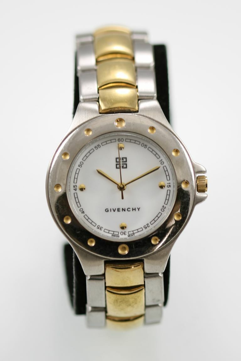 Givenchy Gold Plated Stainless Steel Square Watch - Etsy