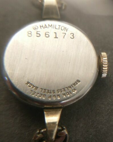 1940´s-50´s 10kgf17j ladies Hamilton Speidel ss band Swiss made