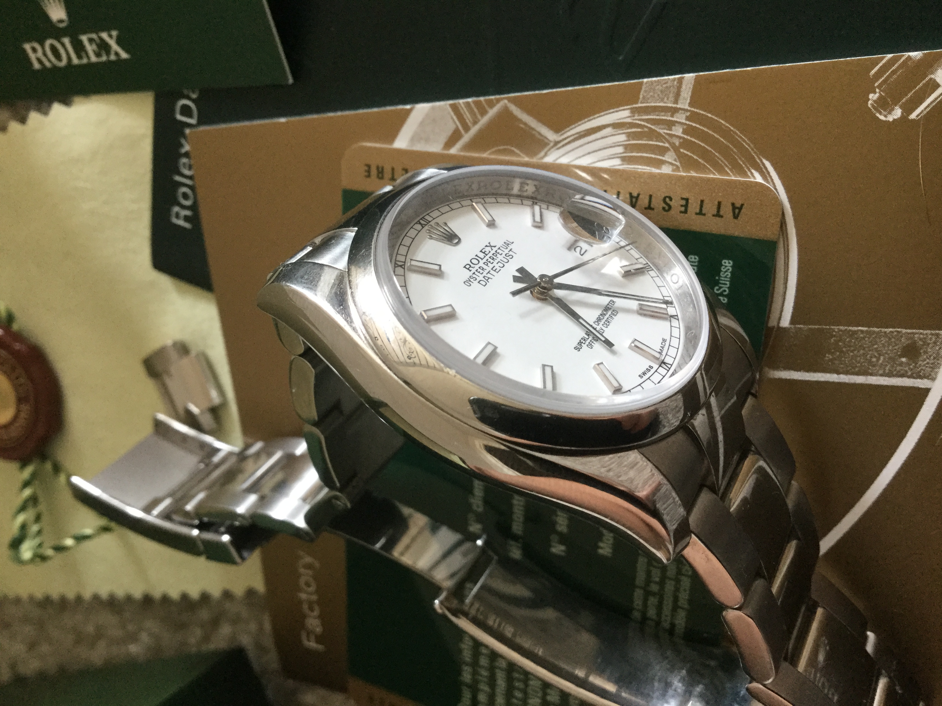 Rolex 2025 116200 white