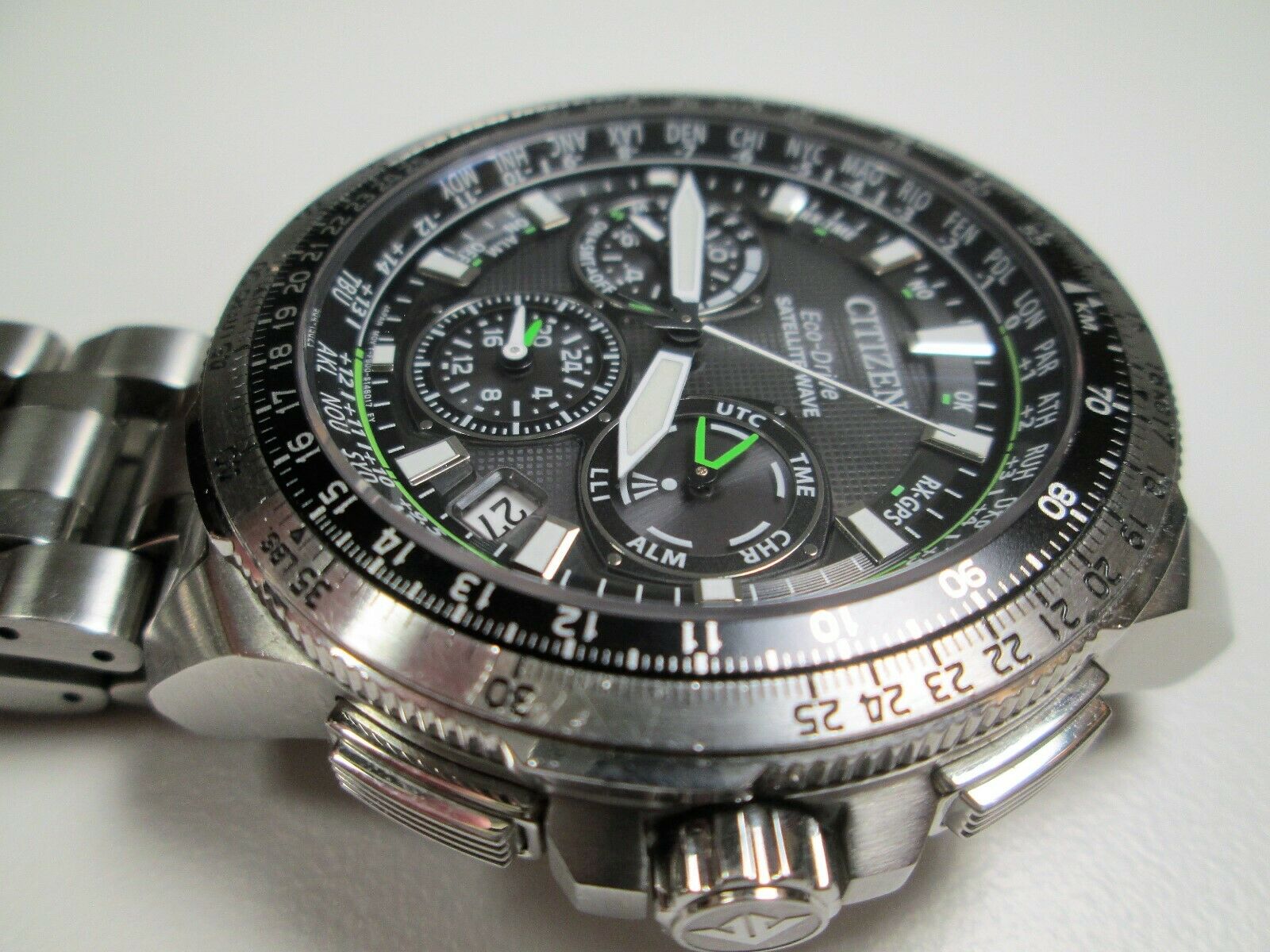 Citizen PROMASTER CC9030-51E Satellite Wave F900 Navihawk RUNNING Very ...