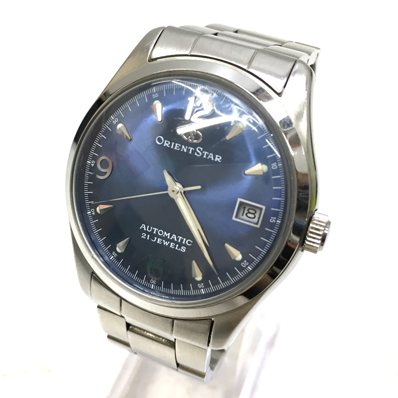 Used] ORIENT ORIENT STAR / ER0M-C0 CS watch size:-color: blue