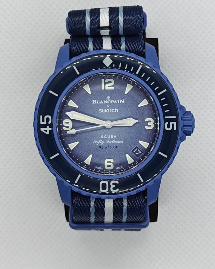 Blancpain Swatch Atlantic Ocean Box Papers Full Set Watch