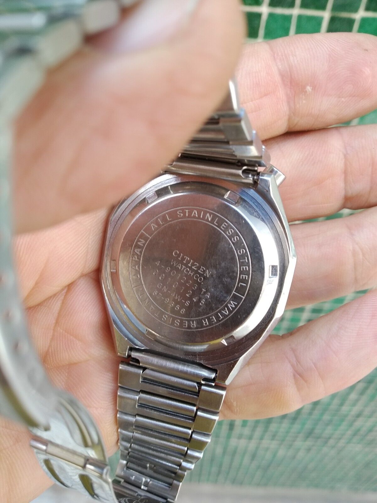 Citizen 8110 Panda Octagon Bullhead 67-9353 Automático Cronógrafo