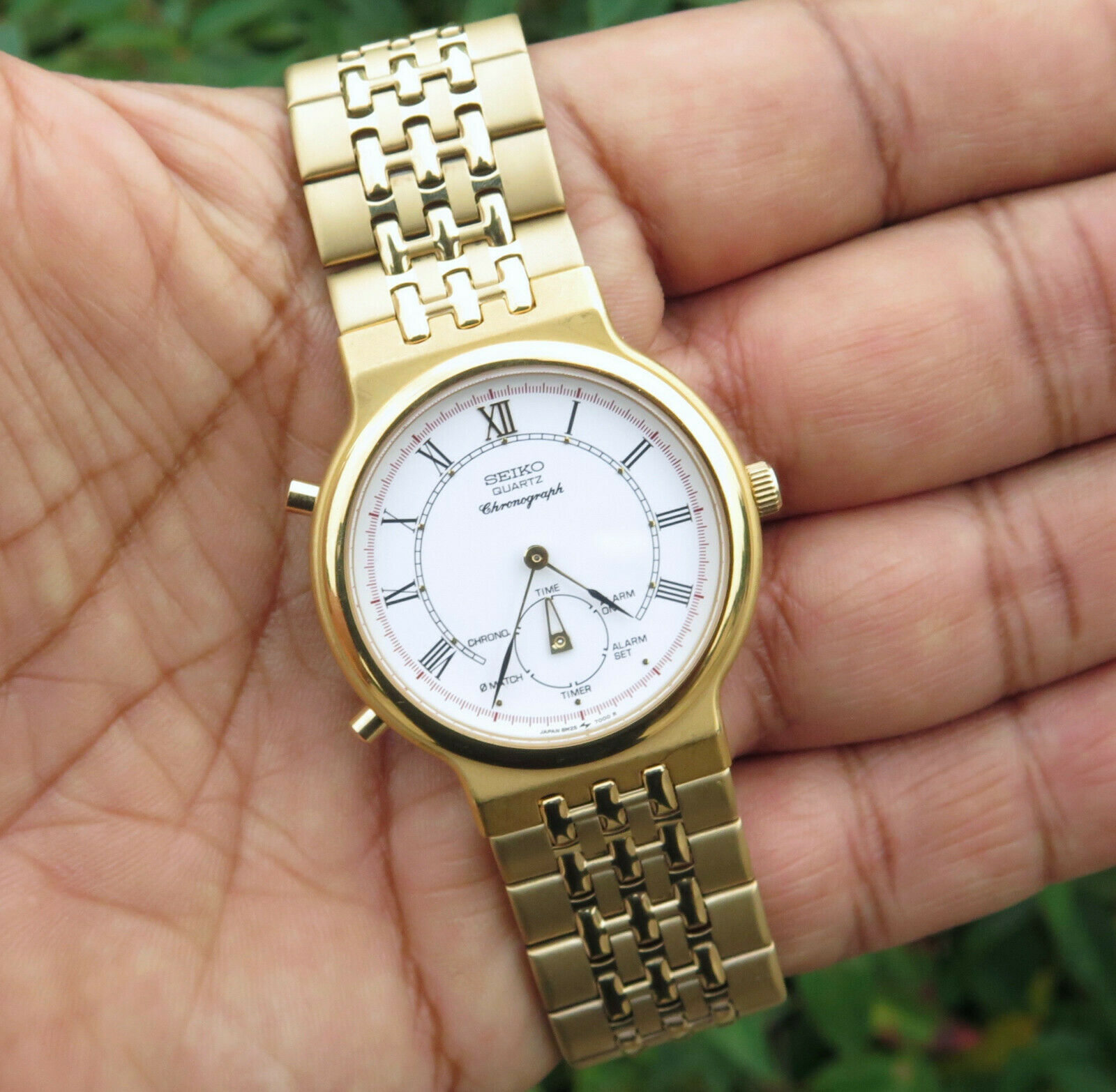 Vintage SEIKO Dancing Hands 8M25-7000 Quartz Watch Alarm, Stopwatch, Timer  n2 | WatchCharts