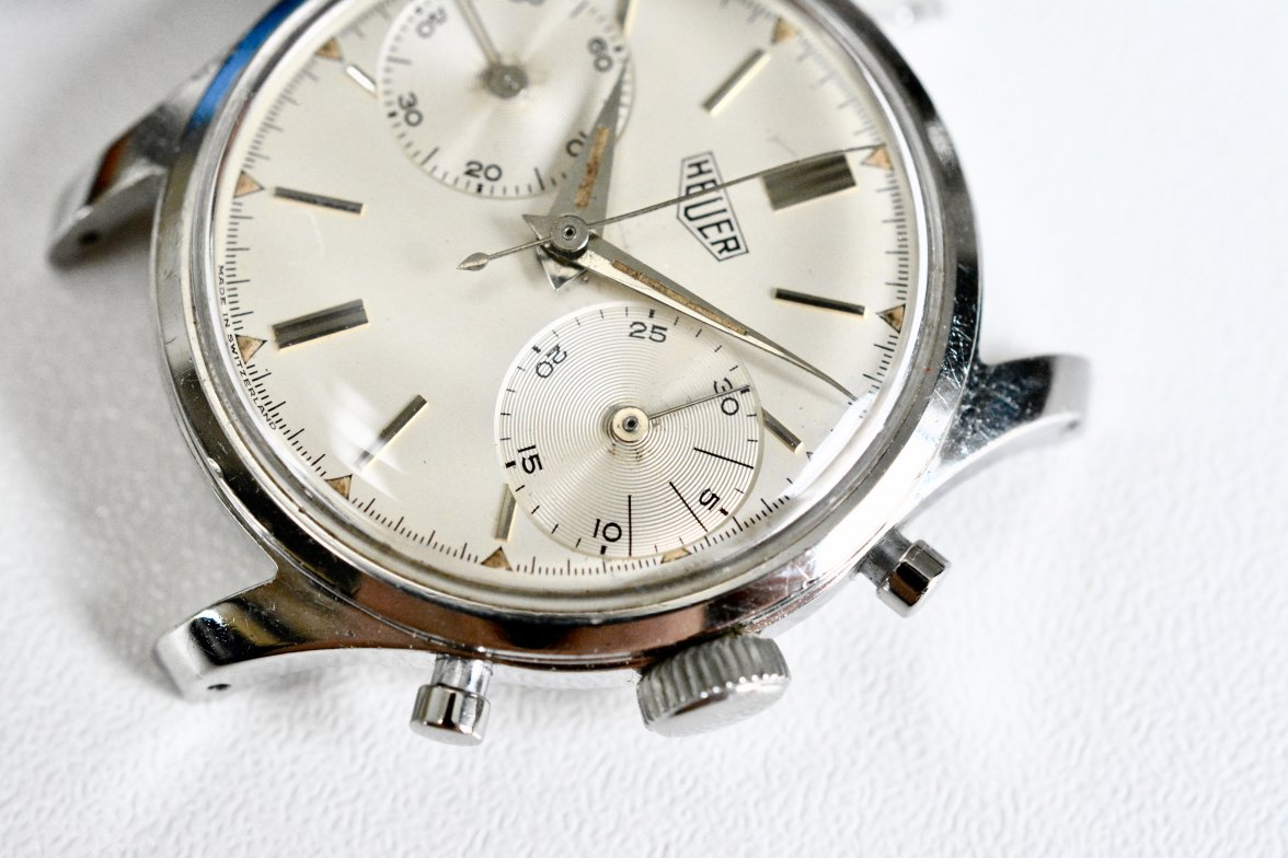 SOLD BEAUTIFUL HEUER PRE CARRERA 404