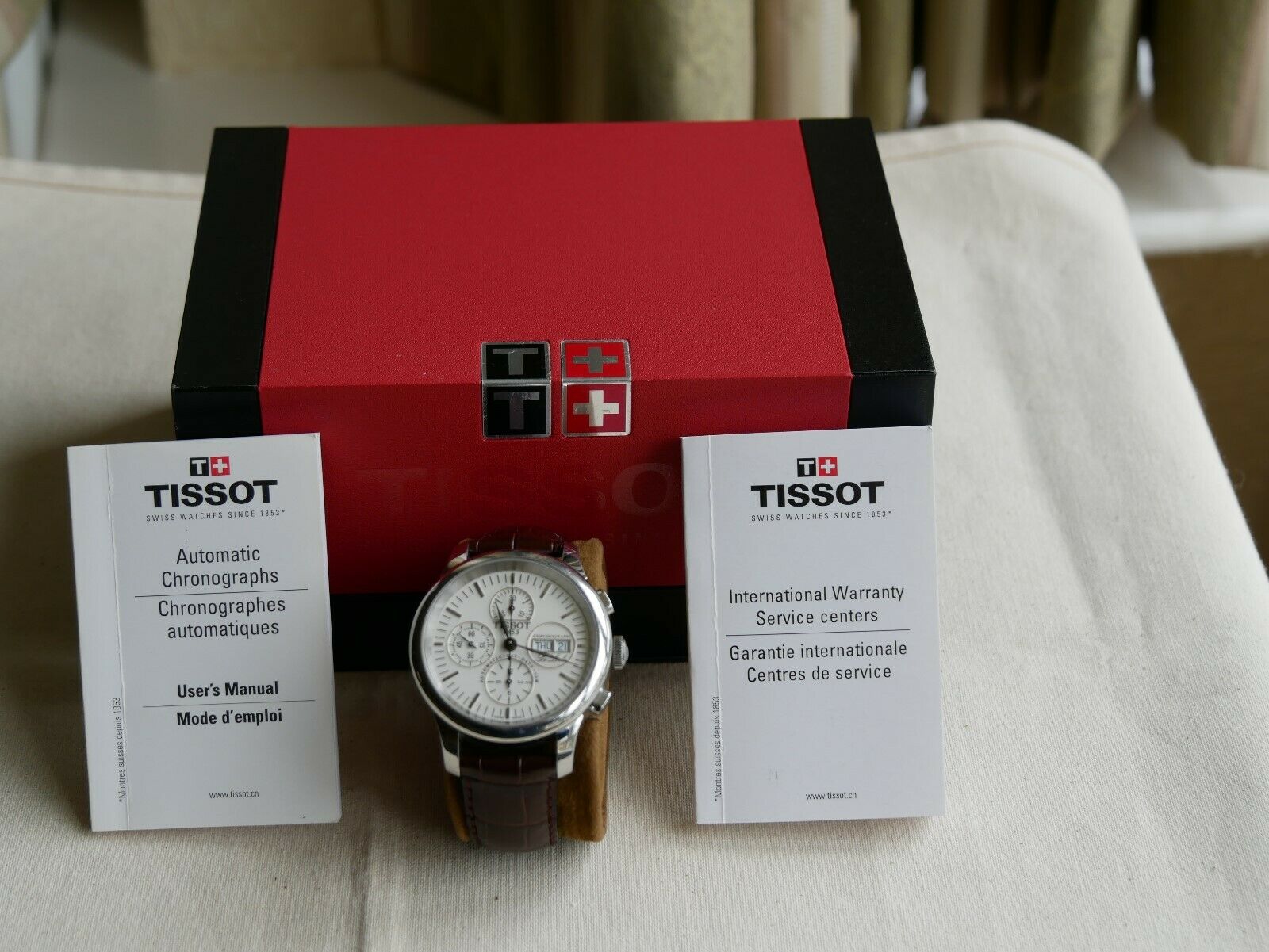 TISSOT LE LOCLE AUTOMATIC CHRONOGRAPH WATCH Ref. L168 268