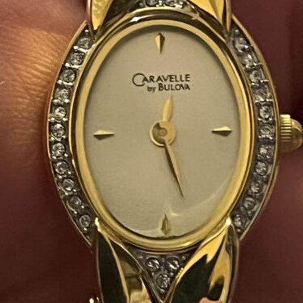 caravelle by bulova gold watch