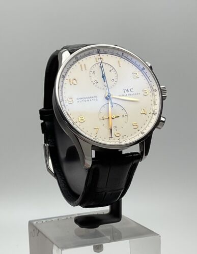 IWC Portugieser Silver Men s Watch IW371401 WatchCharts