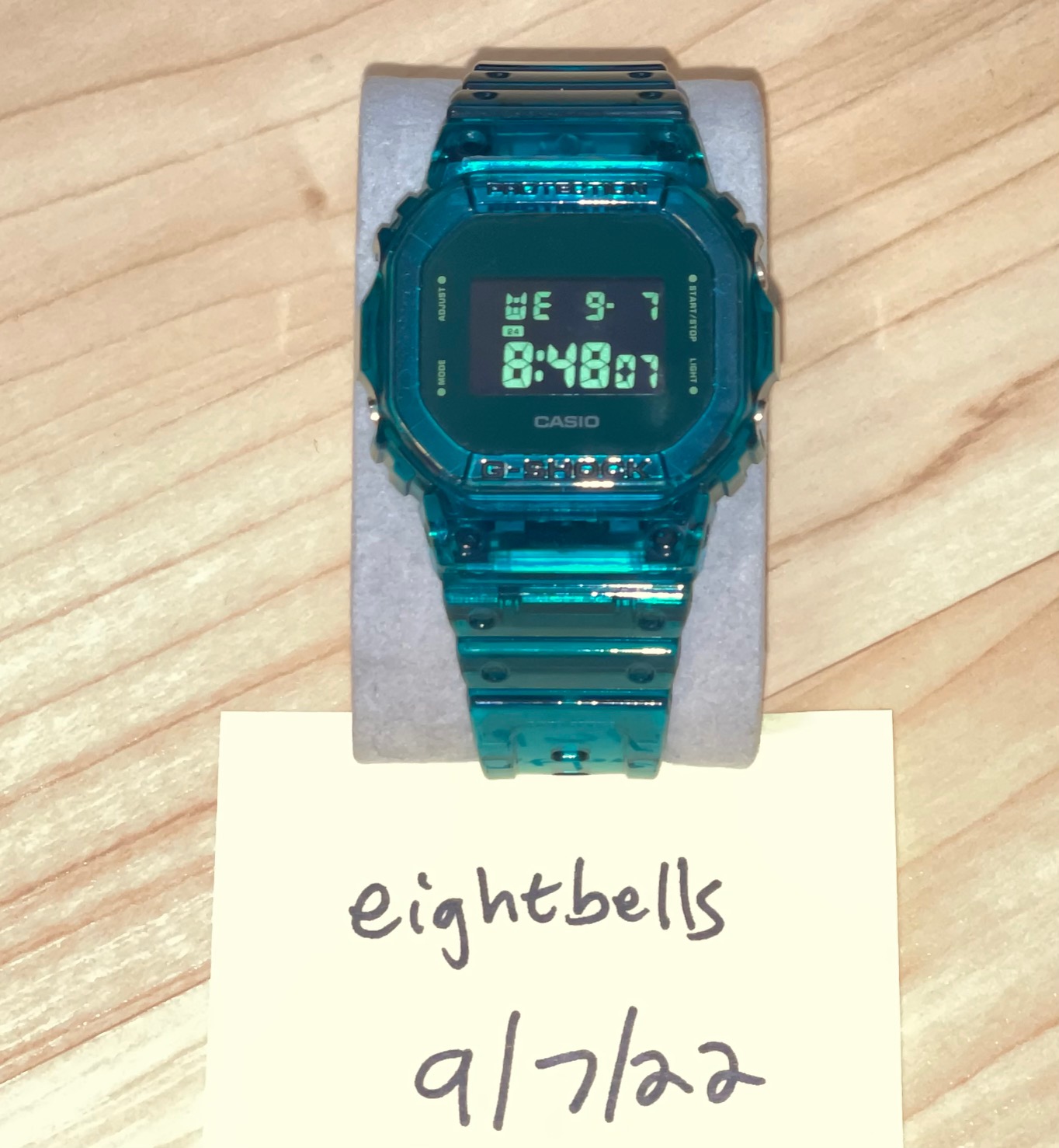 WTS] Casio G-Shock DW-5600SB-3 Green Skeleton Series Jelly Digital 