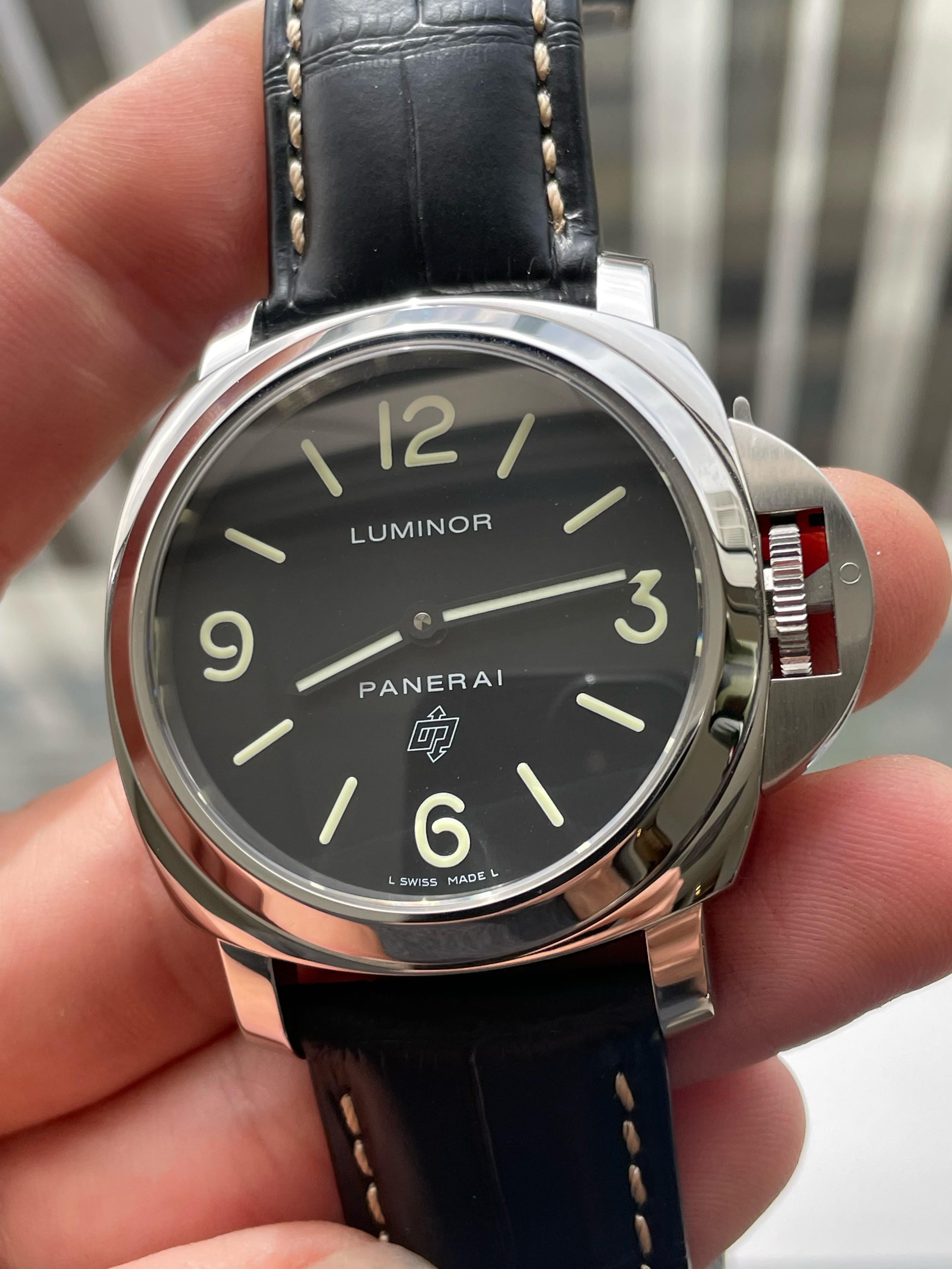 WTS Panerai Luminor Base Logo PAM 01000 Box Papers 2020